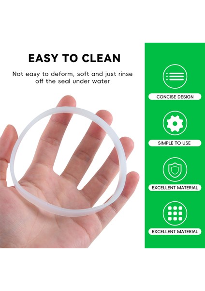 3pcs Conta Kauçuk Seal Yedek Mühür Yedek Parça Nutri Ninja 6/7 Fins Blade Blender Mixer (Ø 10CM) Için Uyumlu (Yurt Dışından) indirimleri