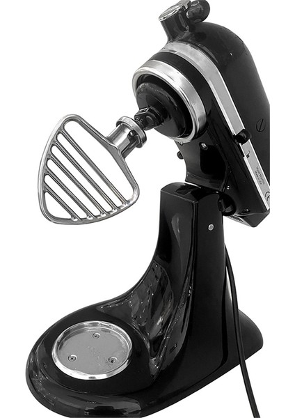 Paslanmaz Çelik Düz Çırpıcı+Hamur Kancası Yedek Mutfakaid 4.5qt ve 5qt Kase Yatırma Kafası Stand Mikserleri Ek (Yurt Dışından)
