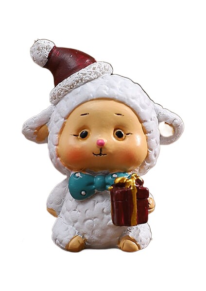 Sevimli Hayvan Noel Ağacı Masaüstü Süsü (Yurt Dışından)