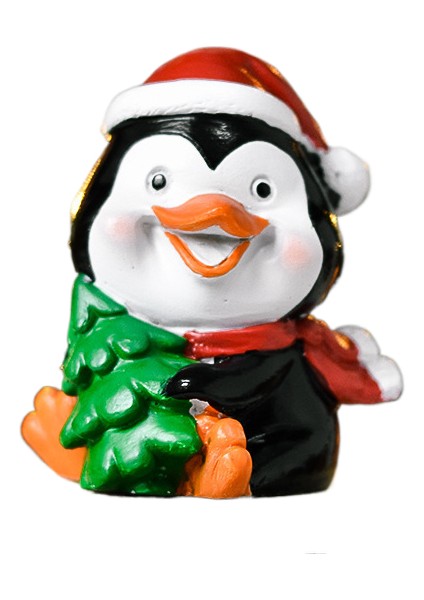 Sevimli Hayvan Noel Ağacı Masaüstü Süsü (Yurt Dışından)