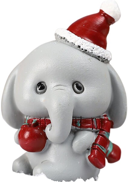 Sevimli Hayvan Noel Ağacı Masaüstü Süsü (Yurt Dışından)