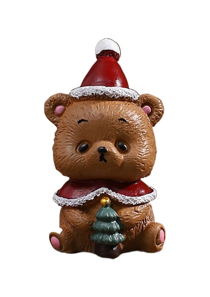 Sevimli Hayvan Noel Ağacı Masaüstü Süsü (Yurt Dışından)