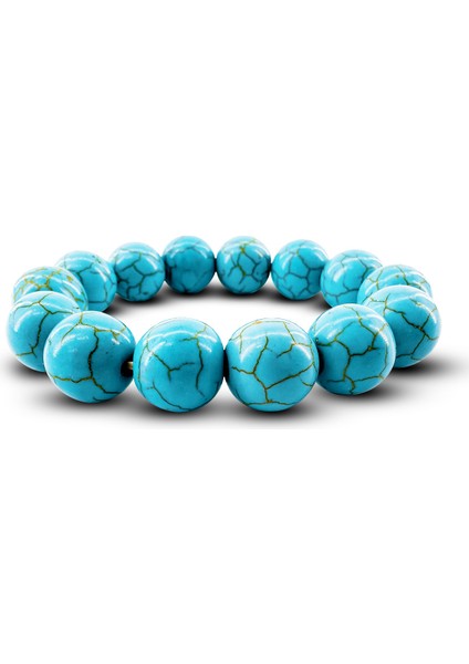 Yeşil Turkuaz Bileklik Bohem Etnik Tarzı Bileklik (Yurt Dışından)