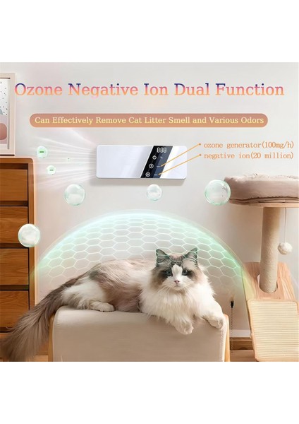 Ev Kedi Çöp Deodorizer Için Hava Temizleyicileri, Ev Evcil Hayvanları Yatak Odası Tuvalet Mutfak Eu Fiş Için Hava Iyonizer Saflaştırıcılar Tapa (Yurt Dışından) fiyatları