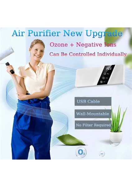 Ev Kedi Çöp Deodorizer Için Hava Temizleyicileri, Ev Evcil Hayvanları Yatak Odası Tuvalet Mutfak Eu Fiş Için Hava Iyonizer Saflaştırıcılar Tapa (Yurt Dışından) indirimleri