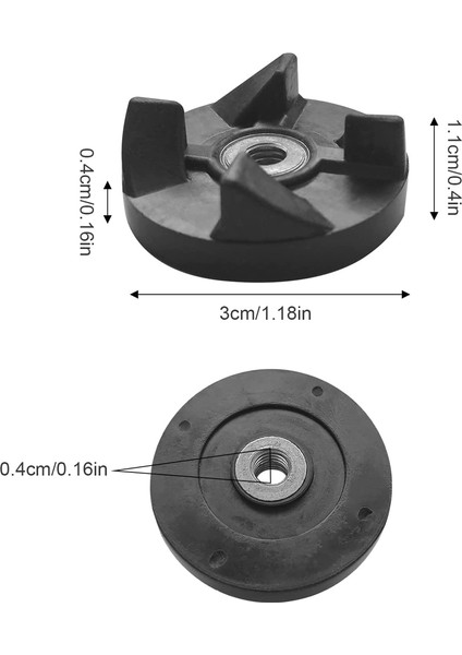 Yedek Parça Base Dişli ve Bıçak Dişli, Magic Bullet MB1001 250W Karıştırıcılar Için Uyumludur 6 Pack (Yurt Dışından) modelleri