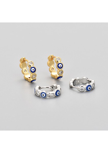 Damla Yağlı Dikdörtgen Göz Küpeleri, Kadın Kısa Model Gençlik Tarzı Küpe, Kaymaz Küpe Takı (Yurt Dışından)