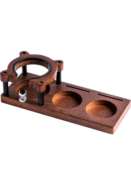 Ahşap Kahve Kurcalama Istasyonu Basper Tutucu Espresso Tercer Mat Dükkan Için Kaymaz Çalışma Kahve Aracı (Yurt Dışından)