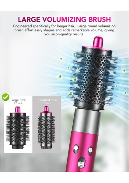 Dyson Airwrap HS05, HS01 -Deal Güzellik Hediyesi Için Uyumlu Difüzör ve Büyük Yuvarlak Hacimli Fırça Eki (Yurt Dışından) indirimleri