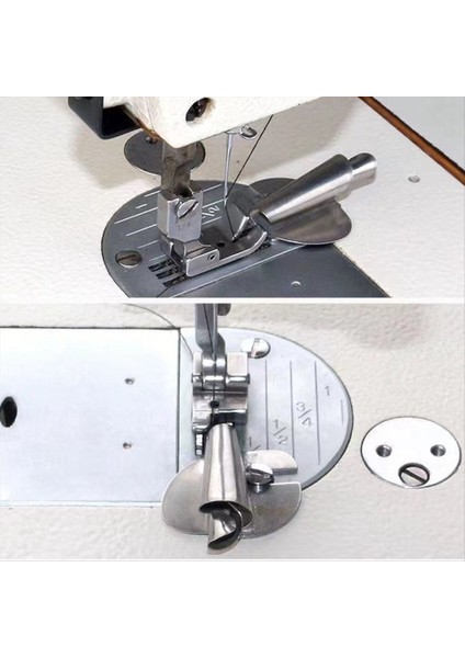 Dikiş Haddelenmiş Hemmer Ayak Seti, Geniş Haddelenmiş Basınç Ayağı, Dikiş Makinesi Baskı Ayak Hemmer Ayağı (4pcs-3/4/5/6mm) (Yurt Dışından) fiyatları