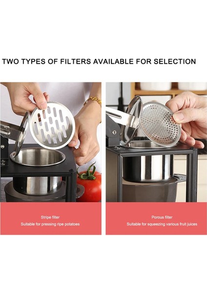 304 Paslanmaz Çelik Squeezer Meyve Sağı El Basın Narenciye Pres Kılavuzu Mutfak Barı Restoran Için Taşınabilir Meyve Seyri Meydancısı (Yurt Dışından) fiyatları