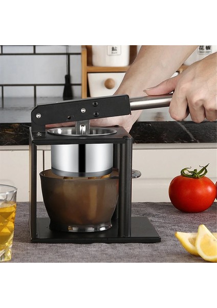 304 Paslanmaz Çelik Squeezer Meyve Sağı El Basın Narenciye Pres Kılavuzu Mutfak Barı Restoran Için Taşınabilir Meyve Seyri Meydancısı (Yurt Dışından) fırsatları