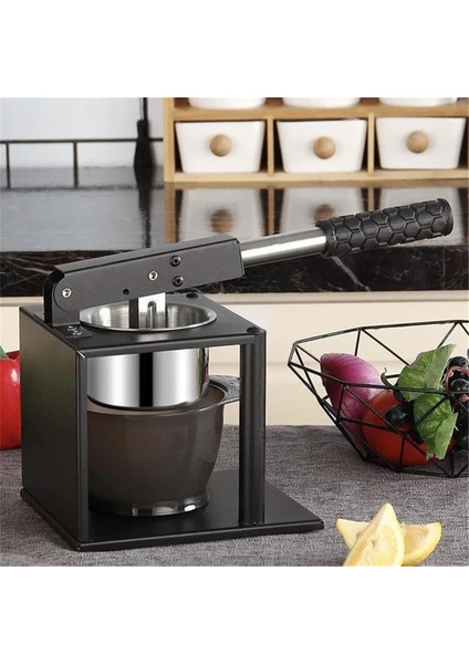 304 Paslanmaz Çelik Squeezer Meyve Sağı El Basın Narenciye Pres Kılavuzu Mutfak Barı Restoran Için Taşınabilir Meyve Seyri Meydancısı (Yurt Dışından) indirimleri