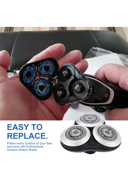 RQ12 Pro Philips Norelco Serisi 8000 (Sensotouch 3d) ve Arcitec (Norelco 12XX) -1 Paket Için (Yurt Dışından) indirimleri