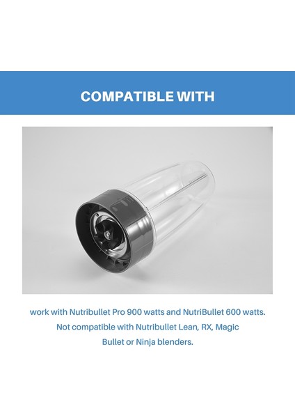 Yedek Parçalar 32 Oz Fincan ve Bıçak ve Sızdırmazlık Halka Kauçuk Contalar, Nutribullet Için Uyumlu (Yurt Dışından) indirimleri