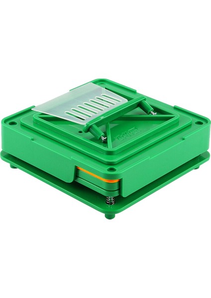 Kapsül Doldurma Tepsisi 00 100 Delik Kapsül Dolgusu Kapsül Doldurma Makinesi Manuel Kapsül Dolgusu Kazık, Yeşil (Yurt Dışından)