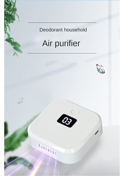 Koku Eliminator Hava Arıtma Koku Çıkarma Taşınabilir Negatif Iyon Sterilizasyonlar Yatak Odası, Mutfak, Duman, Ofis Için Sterilizasyon (Yurt Dışından) indirimleri