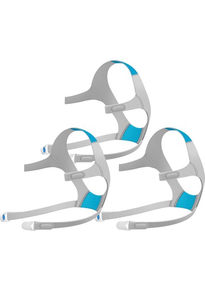 Cpap Headgear Air Fit N20 3 Paket Yedek Headgear Resmed Full Yüz Maskesi - Cpap Aksesuarları Malzeme Kayışları (Yurt Dışından)