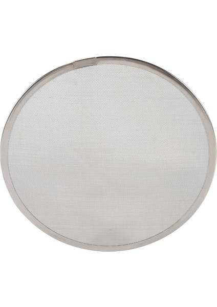 Hava Fritöz Aksesuarları Paslanmaz Çelik Yağ Dalma Ekranı Anti Gres Sıçrama Hasız Kanıt Tavan Tavası Kapak Yağı Net 19CM (Yurt Dışından)