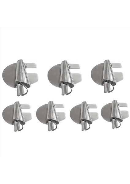 7 Paket Dikiş Haddelenmiş Hemmer Ayağı Evrensel - Dikiş Makinesi Aksesuarları Için Profesyonel Rulo Bağlantı, (7 Boyut) (Yurt Dışından)