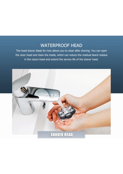 7d Elektrikli Tıraş Altındaki Kafa Kel Yedek Tıraş Talfer Bıçak Elektrikli Tıraş Alın (Yurt Dışından) indirimleri