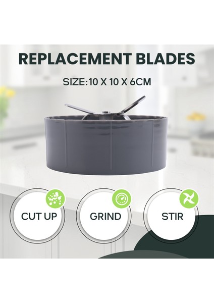 Blender Yedek Parçaları Nutribullet Blender Için Çapraz Bıçağı 600W/900W Extractor Yedek Bıçağı (Yurt Dışından) fırsatları