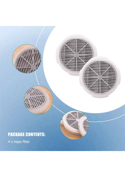 4 Paket Gerçek Hepa Değiştirme Filtresi Rigoglioso GL2103 Için Uyumlu Jinpus GL-2103 ve Ltlky 900S Masaüstü Hava Temizleyicisi (Yurt Dışından) indirimleri