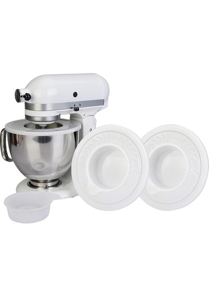 2pcs Mikserler Kitchenaid Için Kase Kapakları 4.5-5 Litre Eğik Başlık Standı Mikserler Kapaklar Aksesuarlar Sıçrama Koruma Kapakları (Yurt Dışından) fiyatları