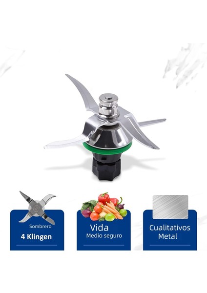 Vorwerk Thermomix Için Blender Blade Değiştirme Tm5 Tm6 Gıda Işleyicisi Parçaları Paslanmaz Çelik Karıştırma Bıçağı Conta ile (Yurt Dışından) fırsatları