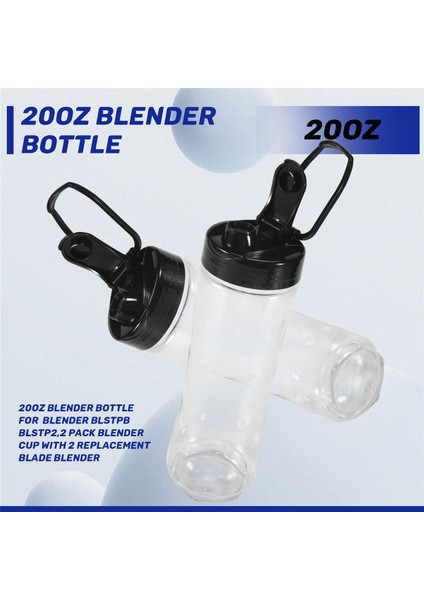 Oster My Blend Blender Blender Blender Blstpb Blstp2,2 Paket Blender Cup ile 2 Yedek Bıçak Blender (Yurt Dışından) fırsatları