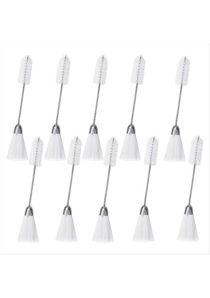 10PCS Dikiş Makinesi Fırçası Dikiş Araçları Aksesuar Lot Çift Uçlu Dikiş Makinesi Temizleme Fırça Tozu Kapitleme Çıkartma (Yurt Dışından)