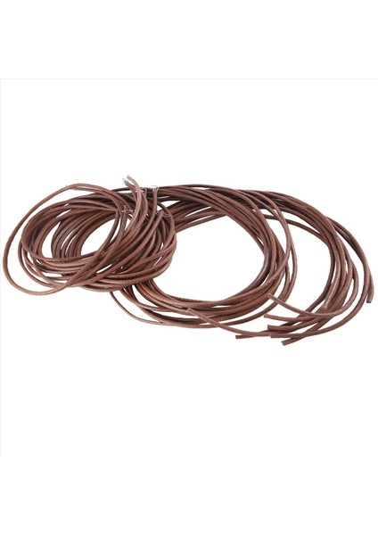 10PCS 0.5mm Düz Deri Şerit Kablosu Örgüsü Ipi Koyu Kahverengi Espresso Dikiş Makinesi Kemeri Parçaları (Yurt Dışından) fiyatları