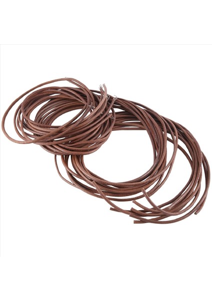 10PCS 0.5mm Düz Deri Şerit Kablosu Örgüsü Ipi Koyu Kahverengi Espresso Dikiş Makinesi Kemeri Parçaları (Yurt Dışından) modelleri