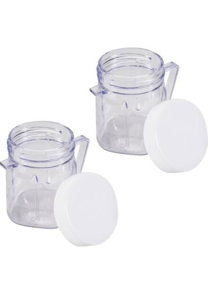 2 Paket Yedek Parça Oster Izer Için 1 Bardak Mini Plastik Kavanoz ile Uyumlu En Çok Blender Aksesuarları (Yurt Dışından) modelleri