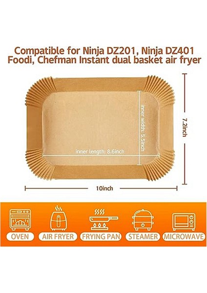 120 Hava Fritöz Kağıt Özel Kağıt Astar Yağ Emme Kağıt Fırın Fırında Pad Kağıt Teknik Yemek Sepet Kağıdı (Yurt Dışından) fiyatları