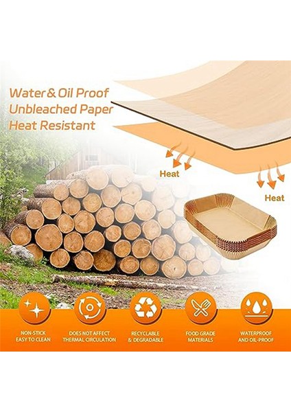 120 Hava Fritöz Kağıt Özel Kağıt Astar Yağ Emme Kağıt Fırın Fırında Pad Kağıt Teknik Yemek Sepet Kağıdı (Yurt Dışından) fırsatları