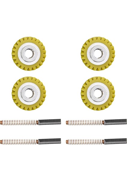 W10112253 Mikser Solucan Dişli &amp; W10380496 Karbon Fırçaları Whirlpool ve Kitchenaid Mikser Için Parçayı Değiştirin 4162897 (Yurt Dışından) indirimleri