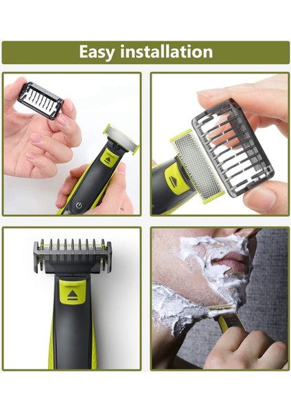 Philips Norelco Için One Blade QP2520 QP2530 QP2630 QP2620 QP2510 Kılavuzu 1/2/3/5mm Sakal Düzeltici Muhafızları Değiştirme (Yurt Dışından) fiyatları