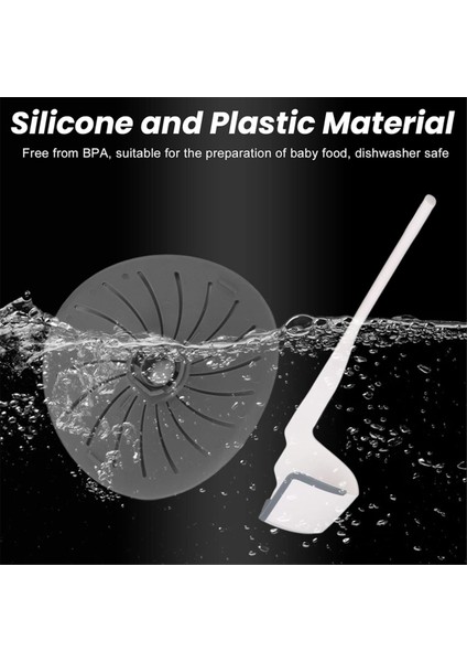 Thermomix Tm5 Tm6 TM31 Dönen Spatula ve Kesme Kafası Spatula Aksesuarları Için Gıda Sınıfı Bıçak Koruyucusu (Yurt Dışından) indirimleri