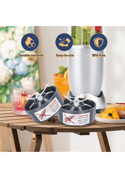 Nutribullet 600W/ 900W Modeller Için 3 Parça Yedek Çıkarcı Bıçağı Yedek Parçalar Bıçağı (Yurt Dışından) indirimleri