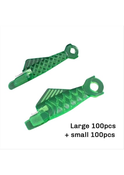 200PCS Balık Ağız Dikiş Makinesi Iğnesi, Hızlı Dikiş Makinesi Döngü Balık Tipi Iğnele (Büyük + Küçük) (Yurt Dışından) fırsatları