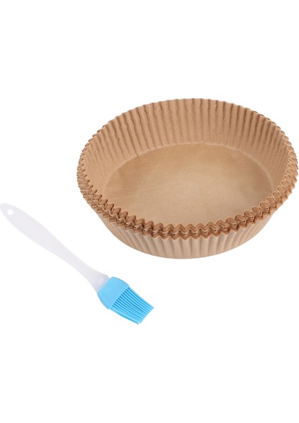 Tek Kullanımlık Kağıt Astar, Hava Fritöz Parşömen Kağıt Astarları Yapışmaz Pişirilemez Fırın Fırın Mikrodalga Fırın Kahverengi (Yurt Dışından) fiyatları