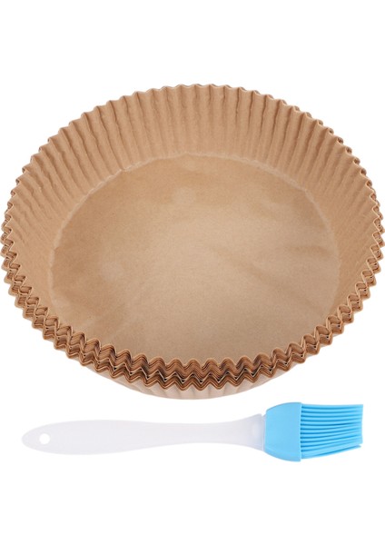 Tek Kullanımlık Kağıt Astar, Hava Fritöz Parşömen Kağıt Astarları Yapışmaz Pişirilemez Fırın Fırın Mikrodalga Fırın Kahverengi (Yurt Dışından) fırsatları