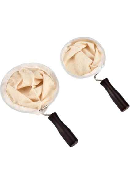 Yeniden Kullanılabilir Kahve Filtre Çantası Paslanmaz Çelik Saplı Bez Süzgeci Bırakma Potu Örgü El Yapımı Kahve Aletleri Çay Filtresi A (Yurt Dışından)