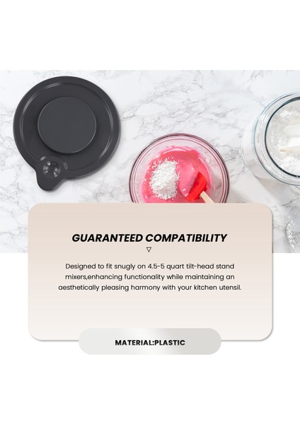 Kitchenaid Için Mikserler Kase Kapakları 4.5-5 Quart Tilt-Head Stand Mikserleri, Hamur Camızlık Kase Kapakları (Yurt Dışından) indirimleri