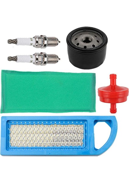 698083 795115 Briggs &amp; Stratton Için Yağ Filtreli Hava Filtresi 794422 697014 697776 John Deere LA115 LA105 L105 L107 (Yurt Dışından)