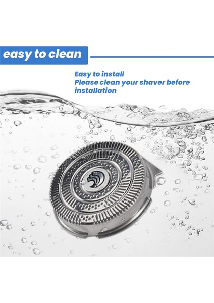 Philips Shaver Hq9 Yedek Kafa AT751 HQ8240 HQ8250 HQ9070 HQ9160 HQ9170 HQ9190 Tıraş Alın (Yurt Dışından) indirimleri