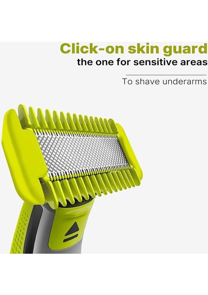 Yedek Bıçak Limiti Tarak Ayarlanabilir Kılavuz Philips Için Bir Bıçak QP2520 QP2530 QP2620 QP2630 Düzeltici (Yurt Dışından) indirimleri