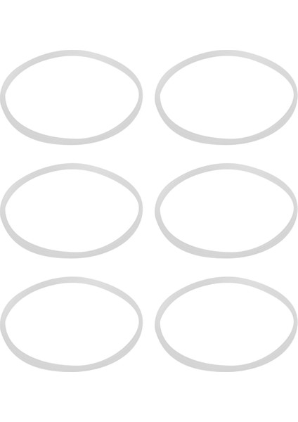 Sihirli Blender Flat/çapraz 6 Paket Için Yeni Yedek Contalar Kauçuk Mühür Yüzüğü (Yurt Dışından) fiyatları