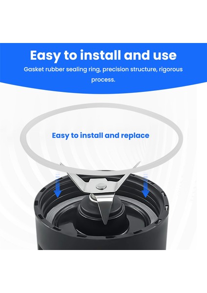 Sihirli Blender Flat/çapraz 6 Paket Için Yeni Yedek Contalar Kauçuk Mühür Yüzüğü (Yurt Dışından) indirimleri
